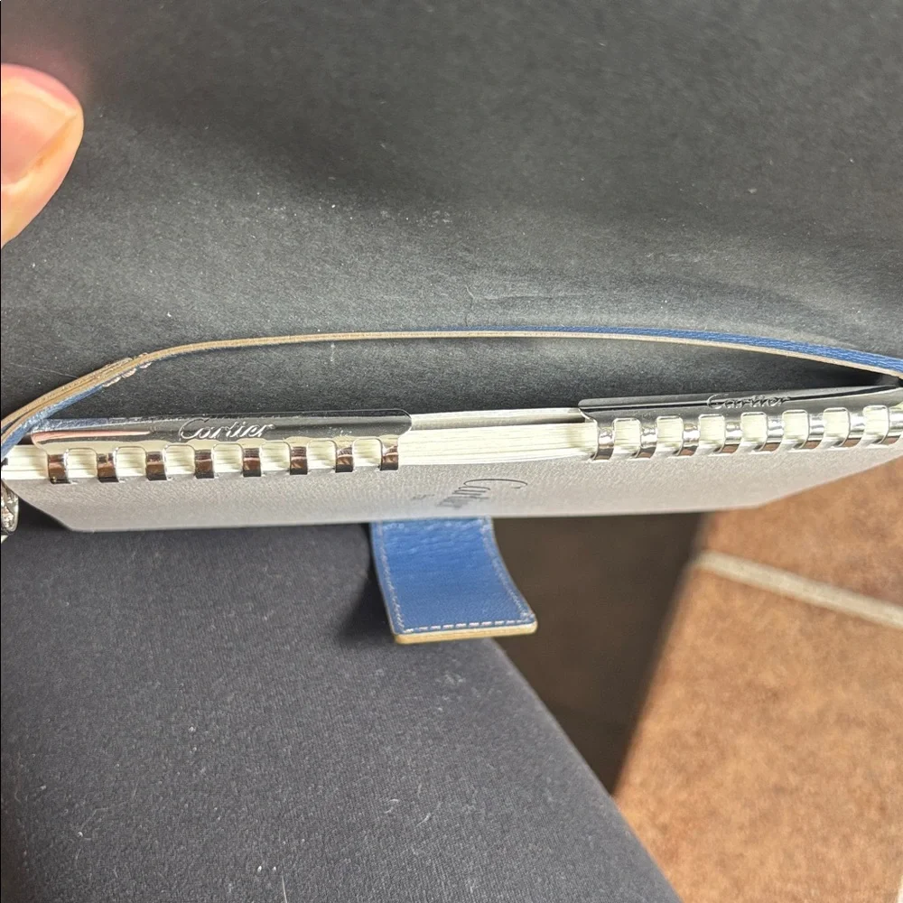 Cartier Blue Leather notebook - Picture 5 of 6